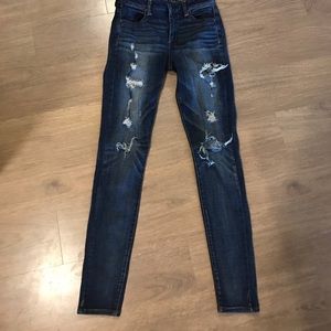 American Eagle Skinny Distressed Jeggings